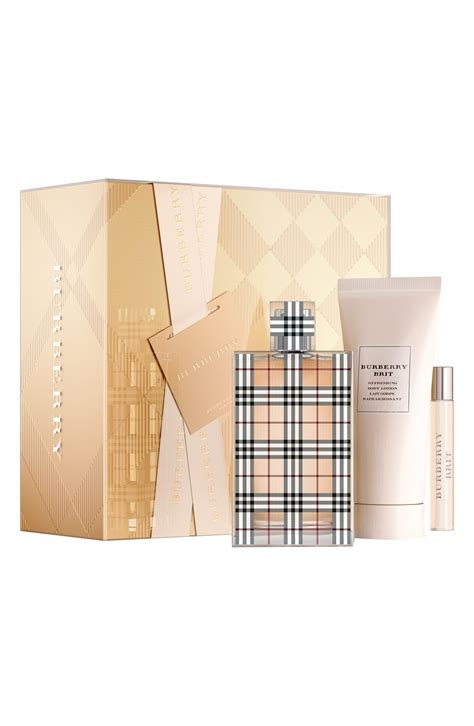 burberry brit for women gift set